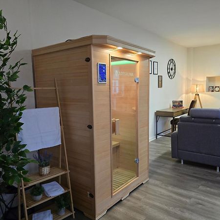 Luxus City Apartment Sauna Balkon Kueche Zentral Rostock Eksteriør bilde