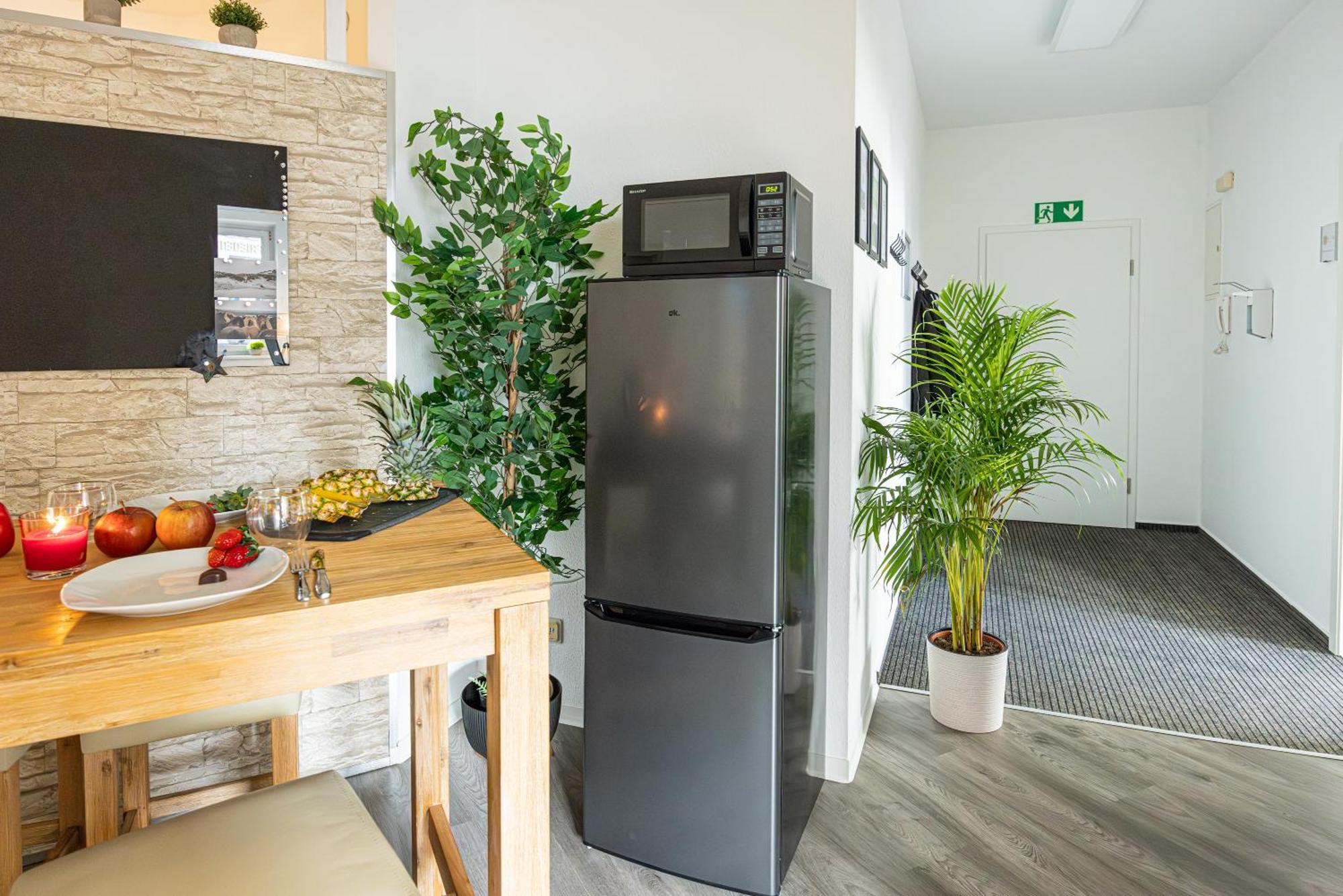 Luxus City Apartment Sauna Balkon Kueche Zentral Rostock Eksteriør bilde