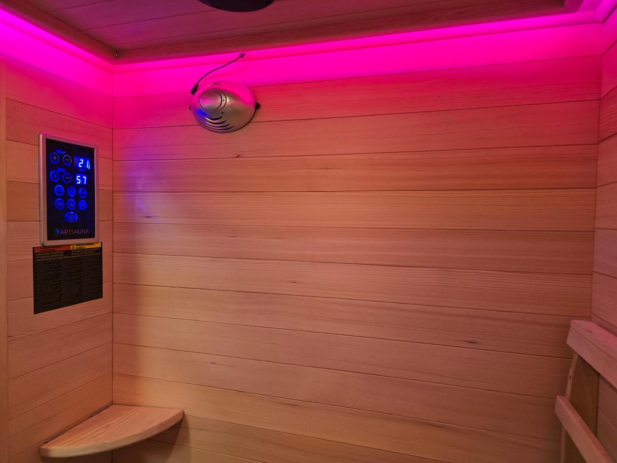 Luxus City Apartment Sauna Balkon Kueche Zentral Rostock Eksteriør bilde